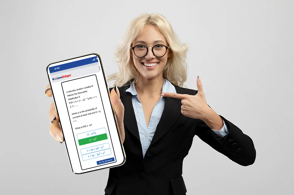 female holding cell phone with digital flash card